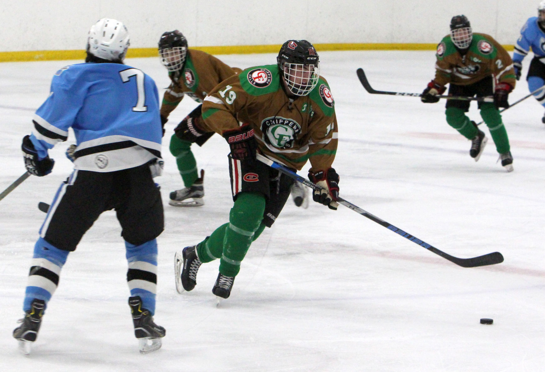 Eau Claire North at Chi-Hi boys hockey 1-8-19